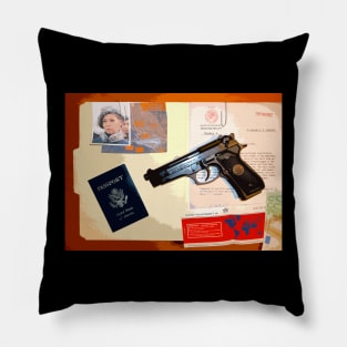 Top Secret Dossier Pillow