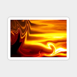 Misty Flames Magnet