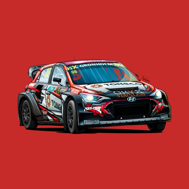 Hyundai i20 RX by Mario Ramos Rally Art