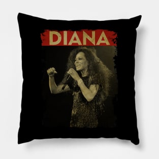 TEXTURE ART-Diana Ross - RETROSTYLE Pillow