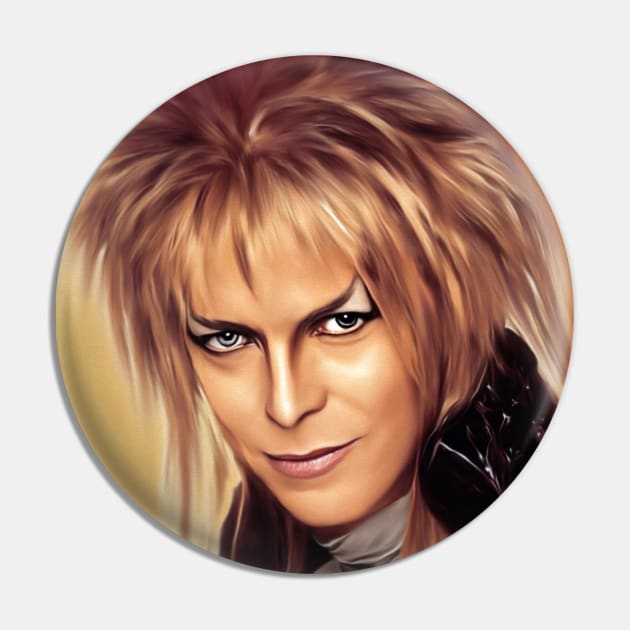 Labyrinth Fantasy Portrait Pin by OrionLodubyal