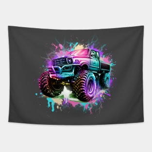 Monster Truck Tapestry