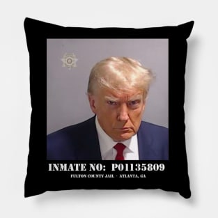 TRUMP MUG SHOT Pillow