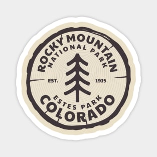 Rocky Mountain National Park Estes Park, Colorado Apparel Magnet