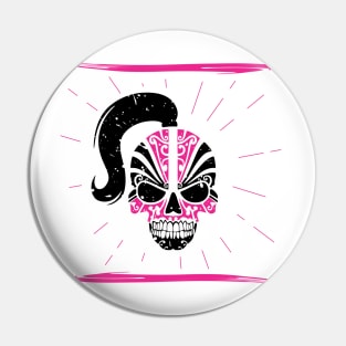 Bold Skull Design for Her Pin