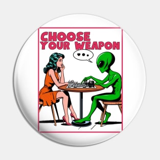 Playing chess with an alien Pin