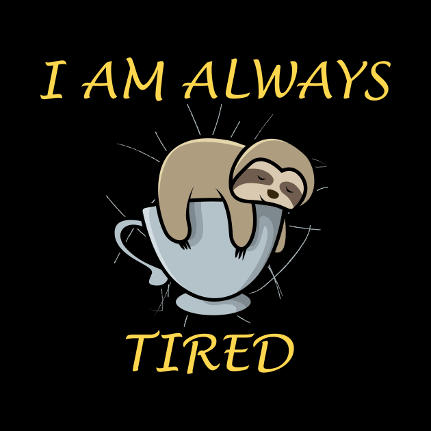 Lazy Sloth Quote by Imutobi