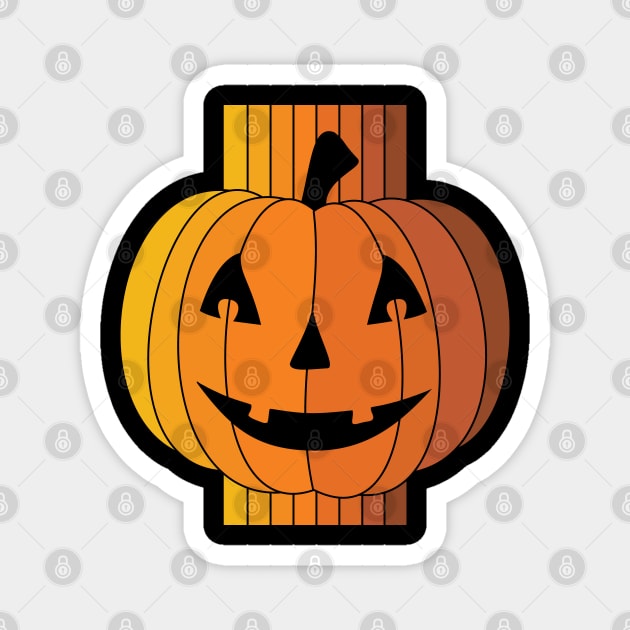 Retro Jack O' Lantern Magnet by Strangers With T-Shirts