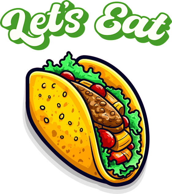 Let's Eat Tacos Kids T-Shirt by bobacks