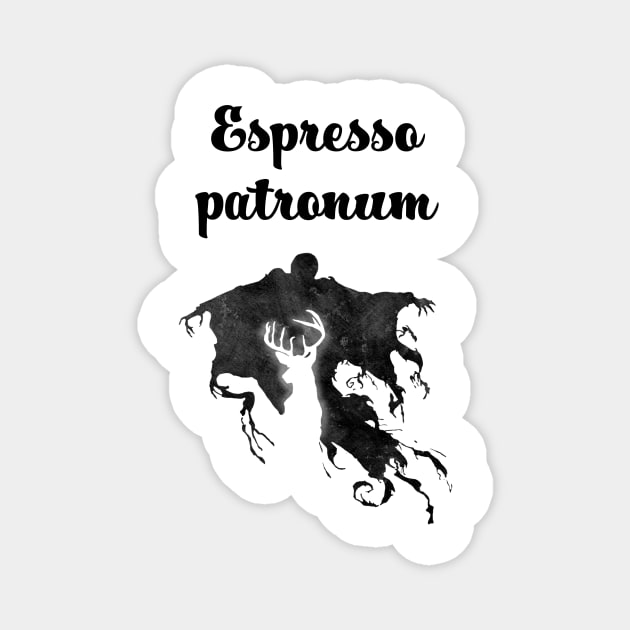 Espresso Patronum Magnet by Uwaki