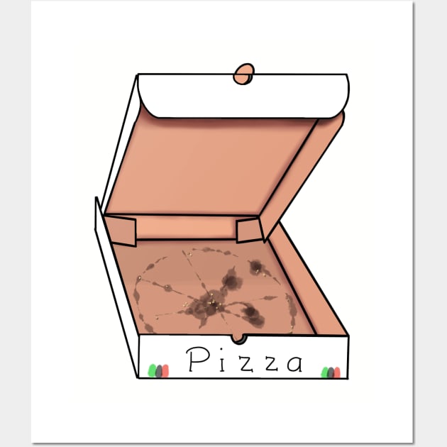 Pizza box art