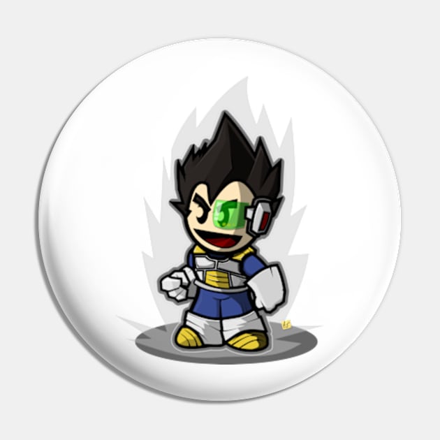 Saiyan Prince Pin by vhzc