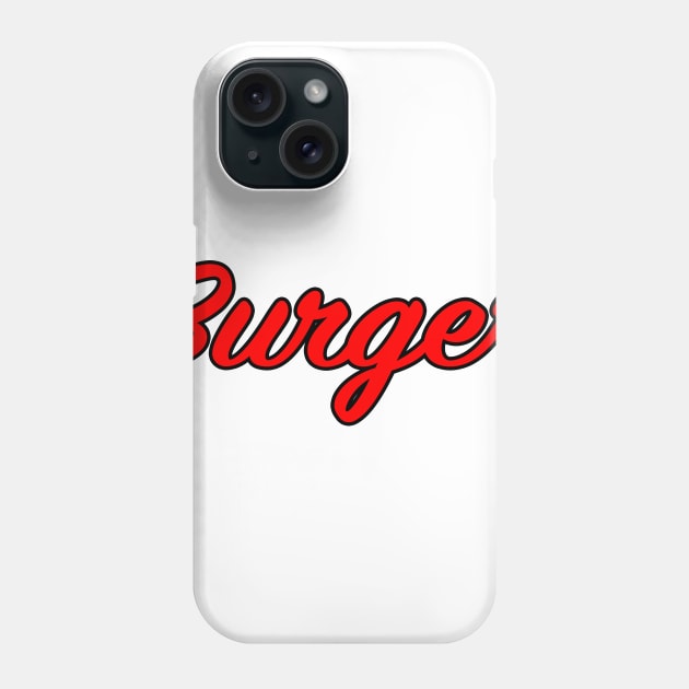 Burger Phone Case by lenn