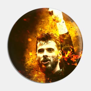 De gea fire effect Pin