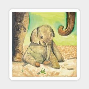 Baby Elephant Magnet