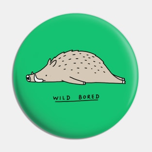 Moody Animals - Wild Boar Pin