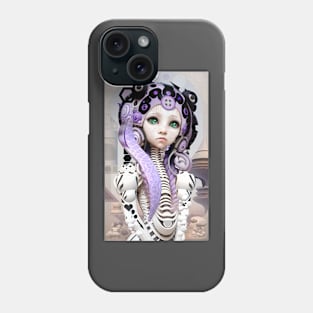 anime purple Phone Case