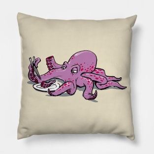 Calamari Cannibal Pillow