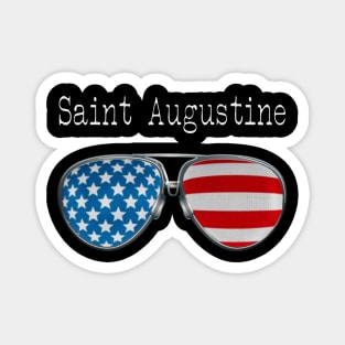 AMERICA PILOT GLASSES SAINT AUGUSTINE Magnet