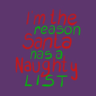 Santa's naughty list T-Shirt