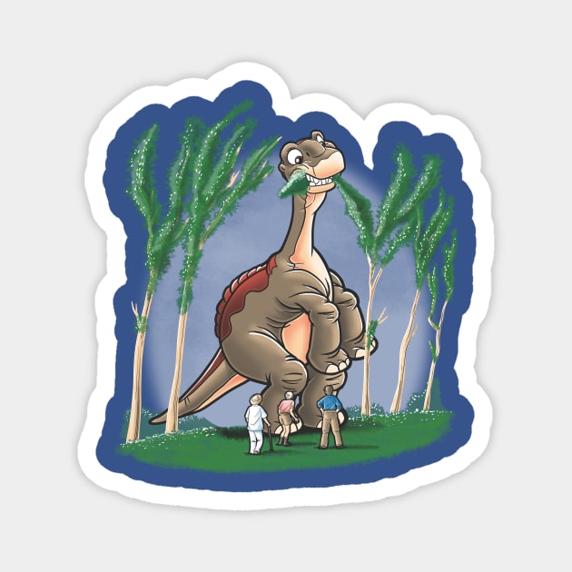 Littlefoot Park Magnet by Cromanart