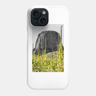 Devils Tower From Red Beds Trail Phone Case