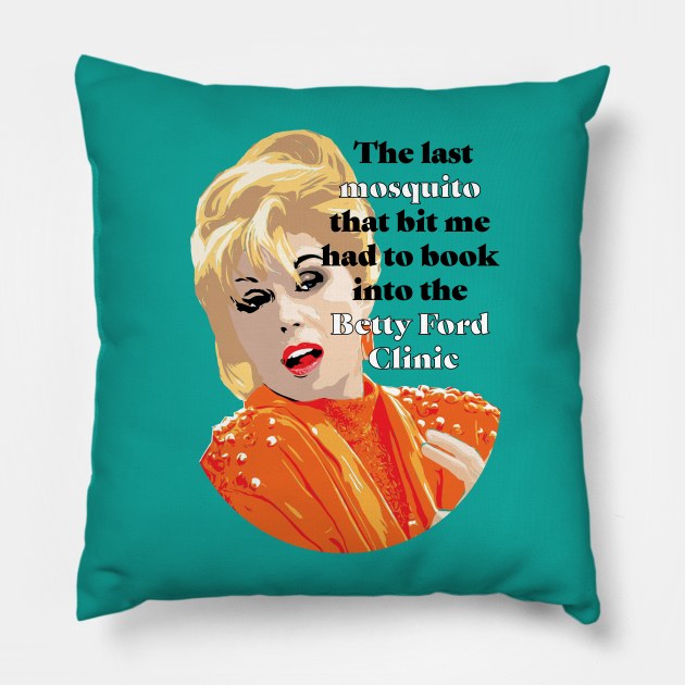 Patsy Stone | Absolutely Fabulous | Mosquito bite Pillow by Mattk270