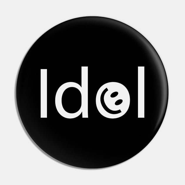 Idol text design Pin by BL4CK&WH1TE 