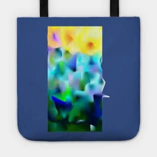 Daffodils floating on the sea Tote