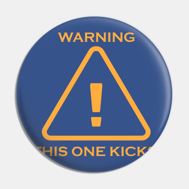 Warning Pin by CraftApple