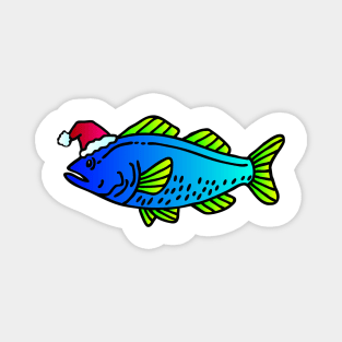 Santa Cod Magnet