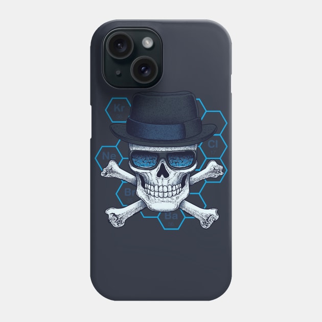 Breaking bad - Saul Goodman - Skull Heisenberg Phone Case by Typhoonic