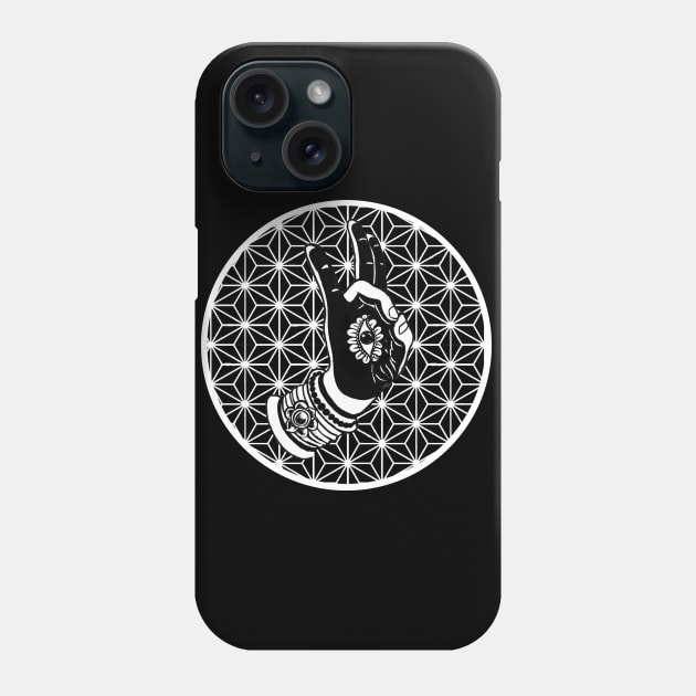 Hamsa Phone Case by Luke Gray