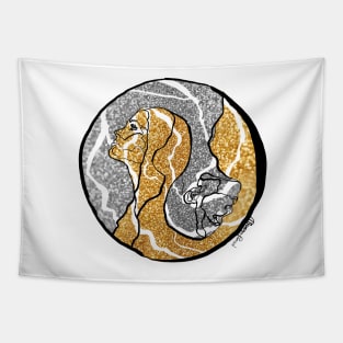 Single Line - Yin Yang Tapestry