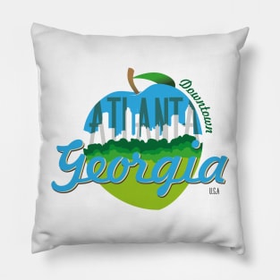 Downtown Atlanta Pillow