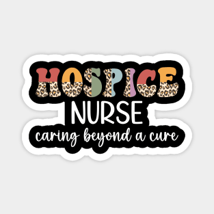 Hospice Nurse Appreciation Palliative Nurse Leopard Hospice Nursing Magnet