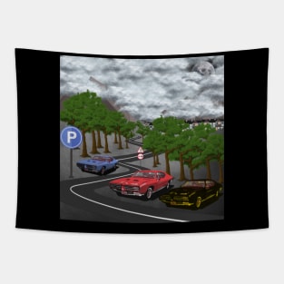 Parking Tapestry