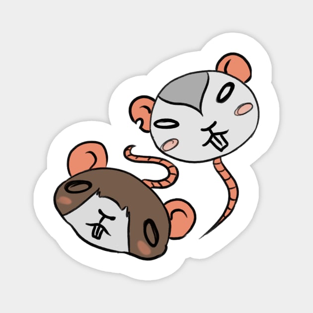 Lovely Mouse Magnet by LaPika