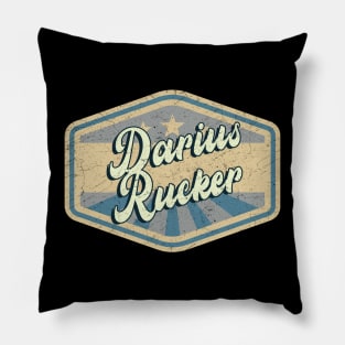 vintage Darius Rucker Pillow