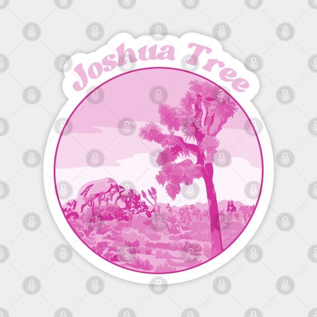 Joshua Tree Magnet by Slightly Unhinged