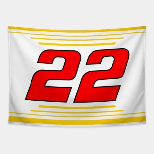 Joey Logano #22 2024 NASCAR Design Tapestry