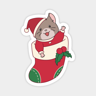 Cute Christmas mouse Magnet