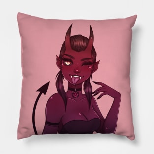 Devil Girl Pillow