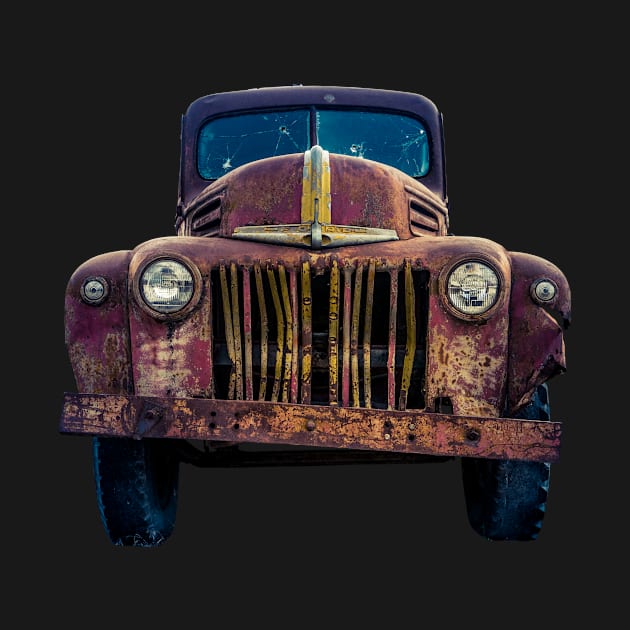 Rusty Ford Pickup Truck by mrdoomits