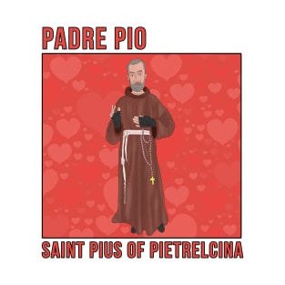 Padre Pio Saint Pius of Pietrelcina T-Shirt