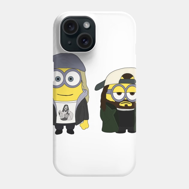 Jay and Silent Minion Phone Case by AndrewValdezVisuals