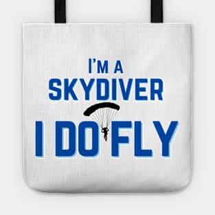 skydiving funny saying Tote