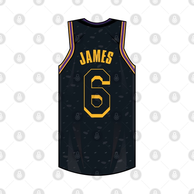 Lebron James Mamba Jersey by WalkDesigns