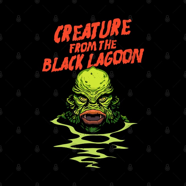 Creature from the black lagoon by Scud"