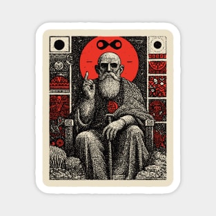 The Magician Manifestation Tarot Art Magnet